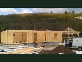 Nouvelle maison bois pour habitation principale à CHARCIER (39)